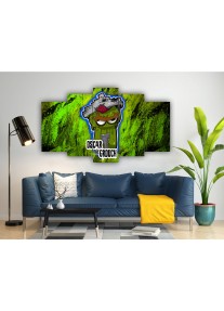 Пано за стена Oscar the Grouch - Zombie